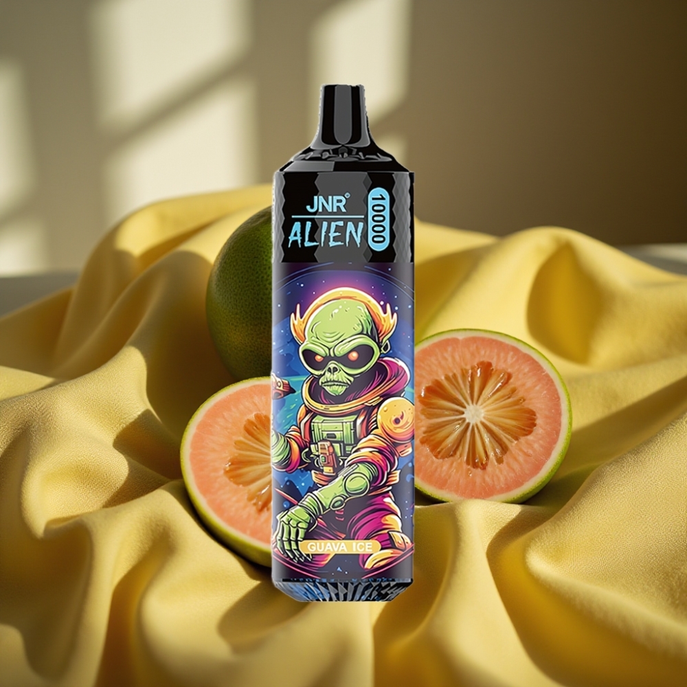 JNR Alien 10000 Puffs RGB LED Гуава лед