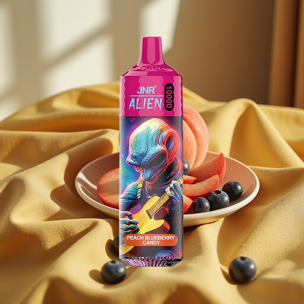 JNR Alien 10000 Puffs RGB Type-C Peach Blueberry Candy