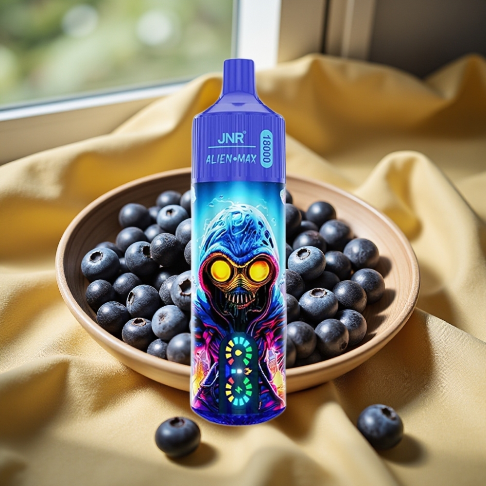 JNR Alien Max 18000 Puffs Dual Mesh Blueberry Bubblegum