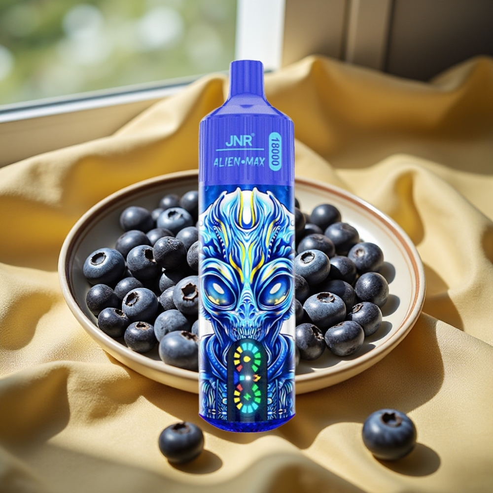 JNR Alien Max 18000 Puffs Dual Mesh Blueberry На Лед