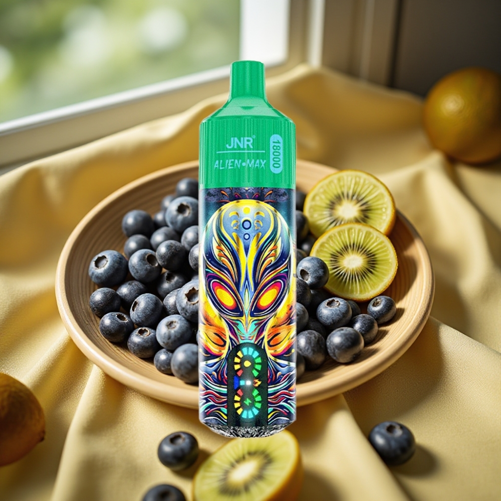 JNR Alien Max 18000 Puffs Dual Mesh Blueberry Kiwi Disposable Vape