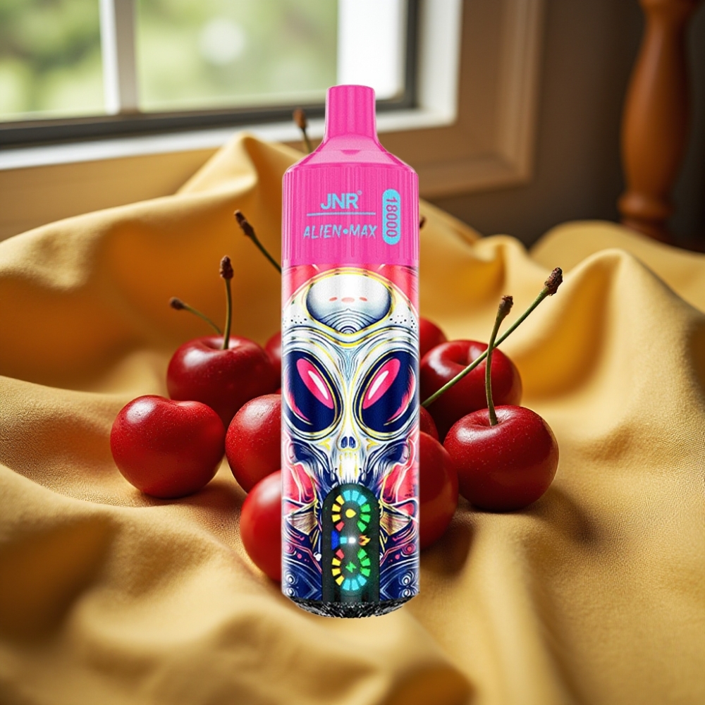 JNR Alien Max 18000 Puffs Dual Mesh Вишня Боровинка