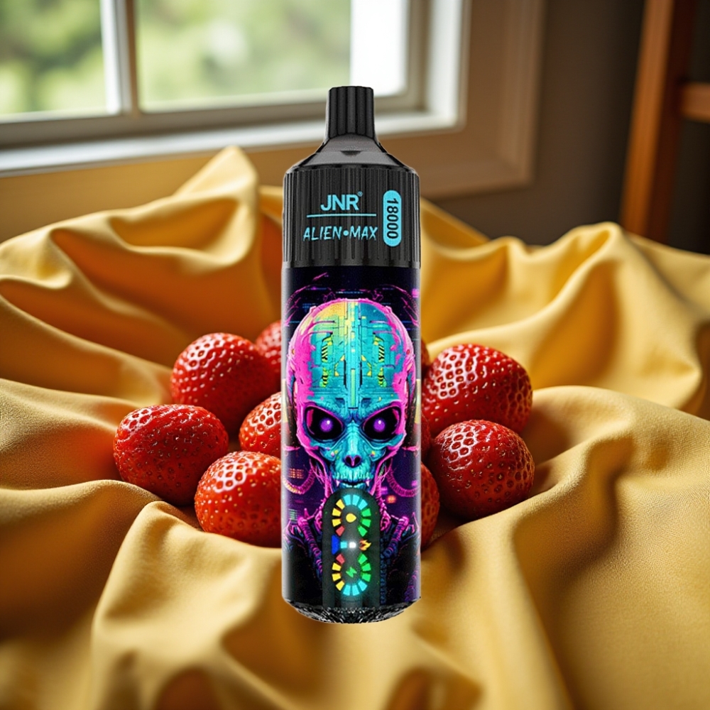 JNR Alien Max 18000 Puffs Dual Mesh Хубба Бубба Ягода