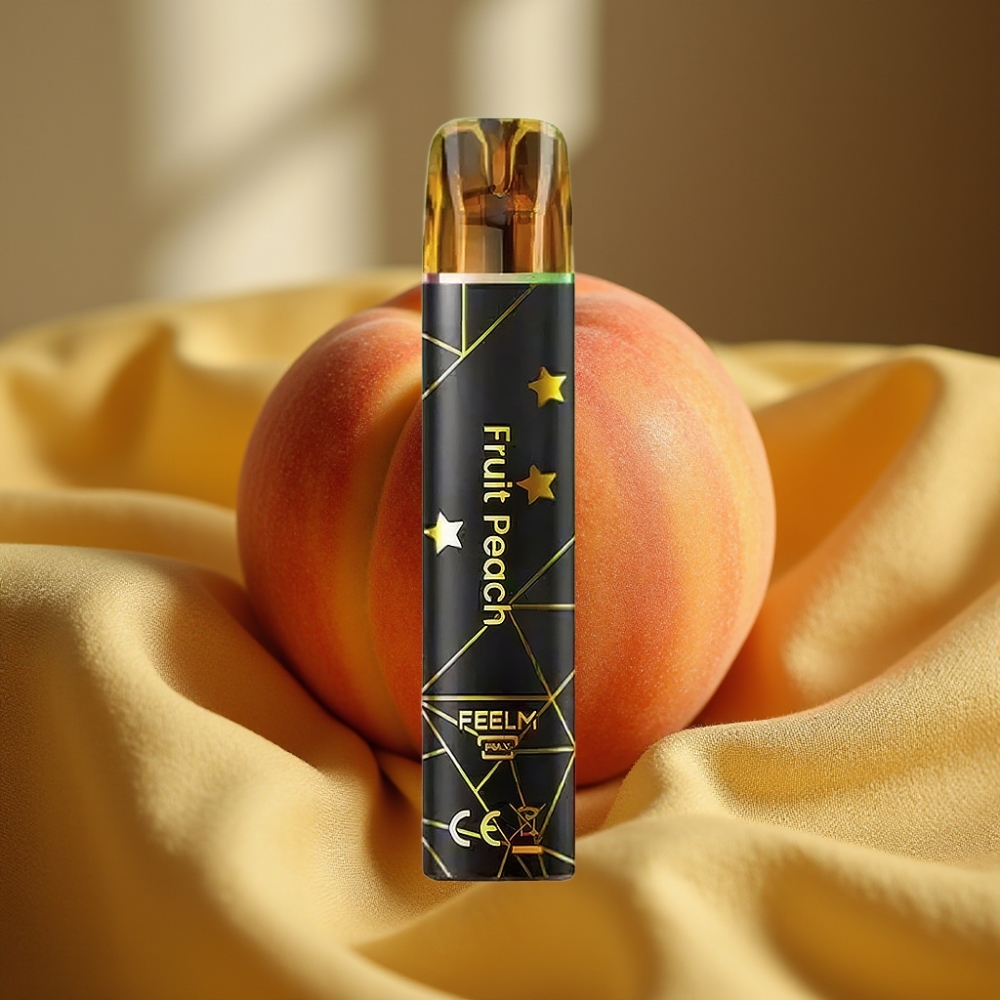 JNR Black&Golden 800 Puffs 550mAh Disposable Vape Плод Праскова