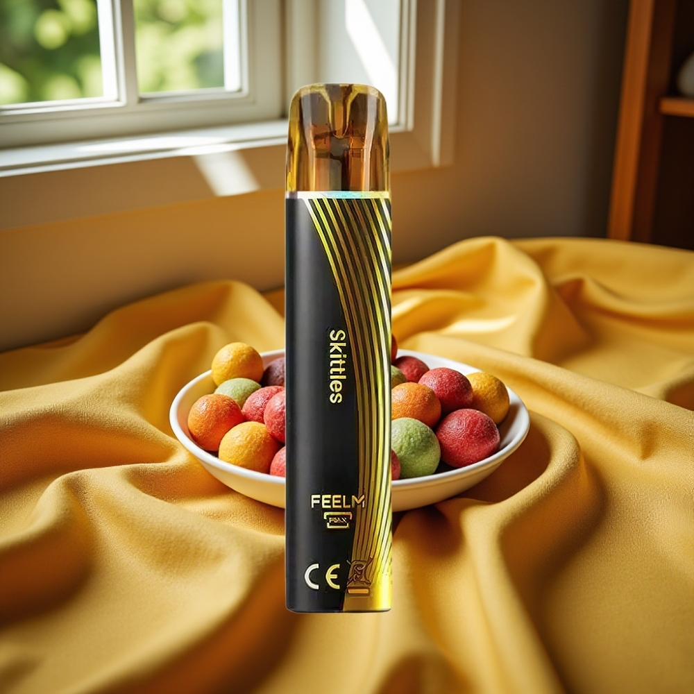 JNR Black&Golden 800 Puffs 550mAh Disposable Vape Бонбони