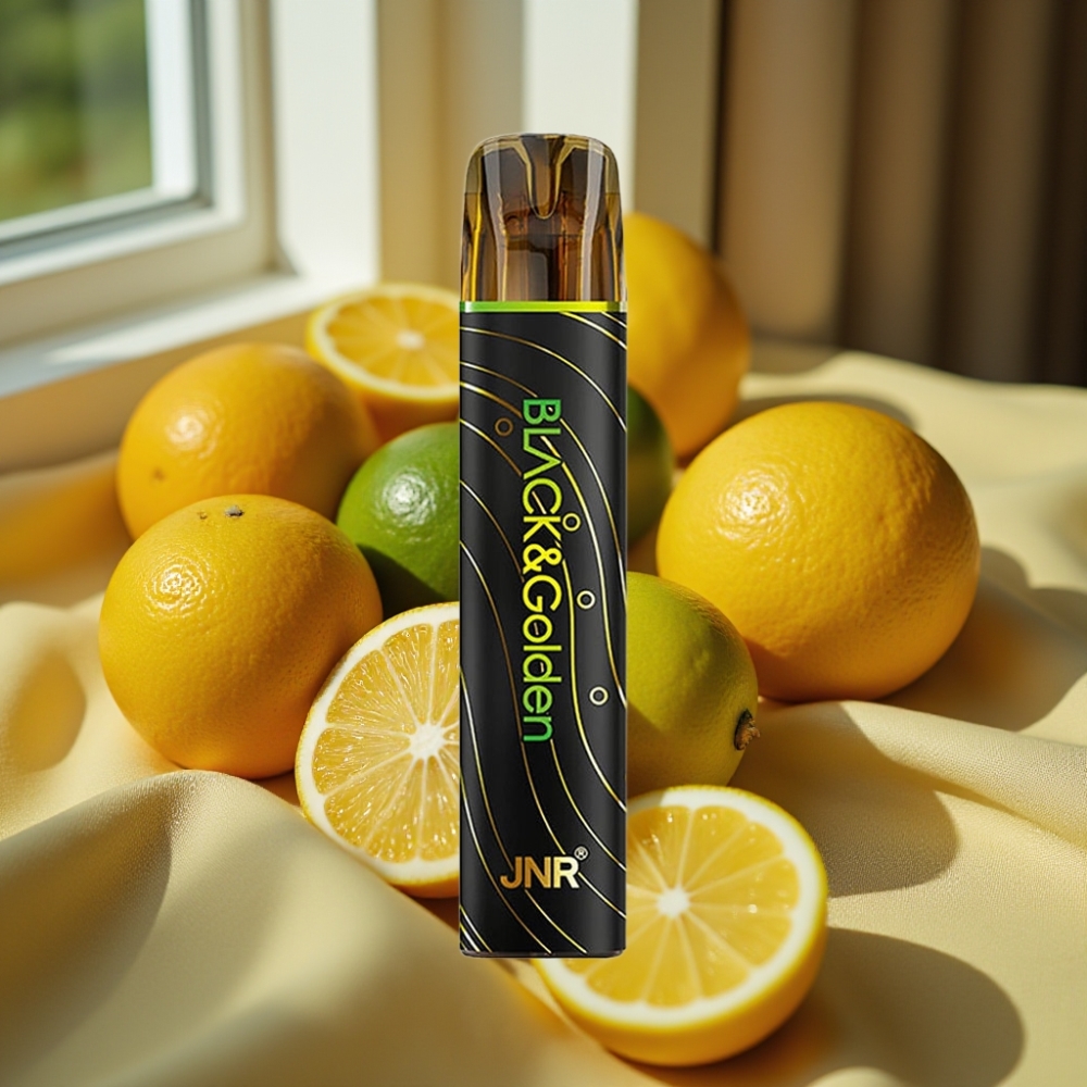 JNR Black&Golden 800 Puffs 550mAh Лимо & Лайм