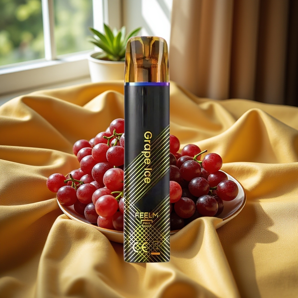 JNR Black&Golden 800 Puffs Disposable Vape Гроздов Лед 550mAh