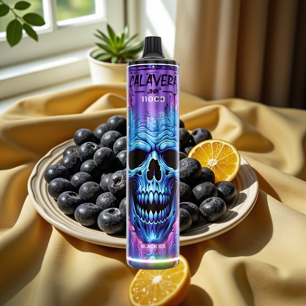 JNR Calavera 11000 Puffs Disposable Vape Черен Лед 850mAh
