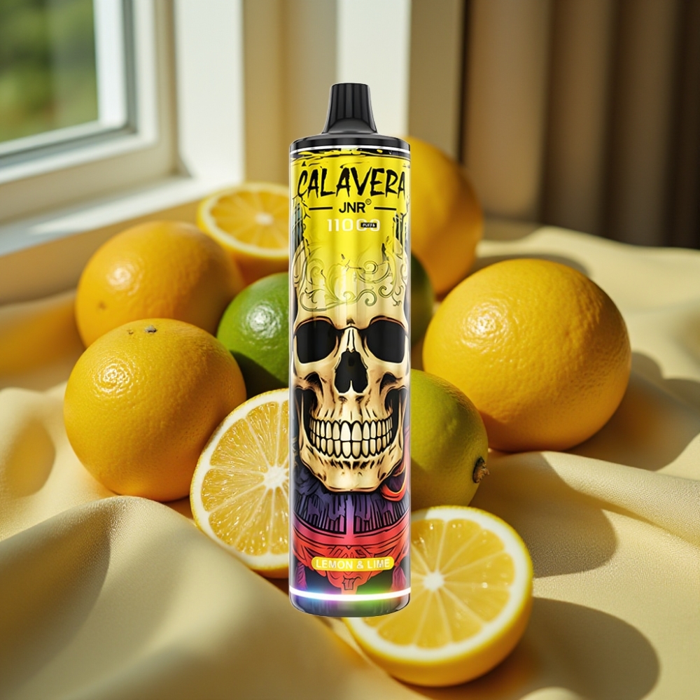 JNR Calavera 11000 Puffs Disposable Vape Лимон & Лайм Тип-C Зарядно