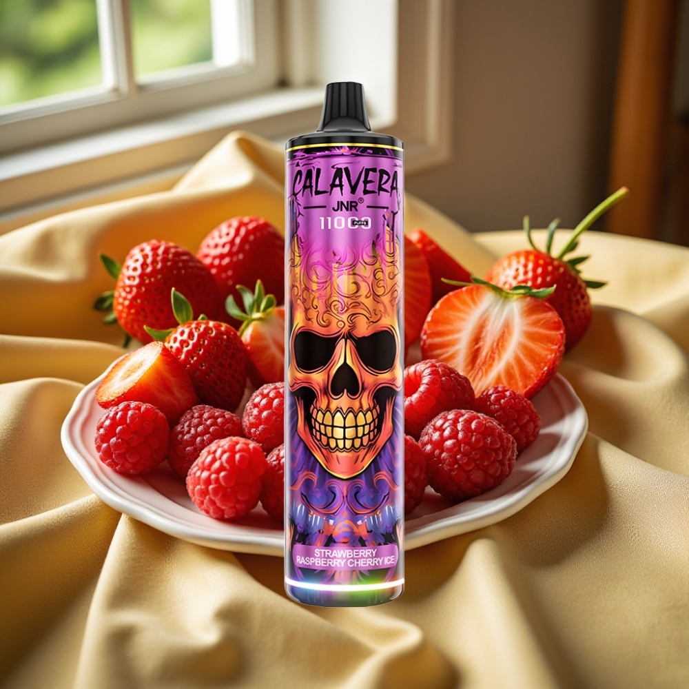 JNR Calavera 11000 Puffs Disposable Vape Type-C Ягоди Лед