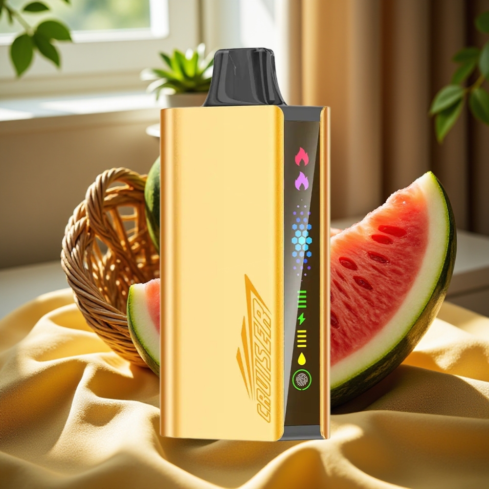 JNR Cruiser 12000 Puffs No-Charge 3500mAh Watermelon Лед