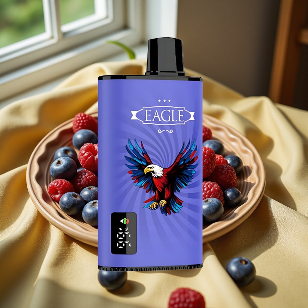 JNR EAGLE Smart 23000 Puffs Digital Screen Blue Razz Череша