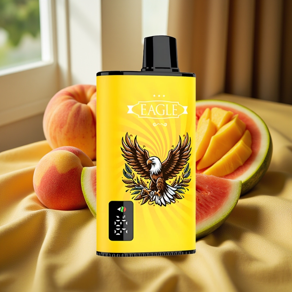 JNR EAGLE Smart 23000 Puffs Digital Screen Peach Mango Диня