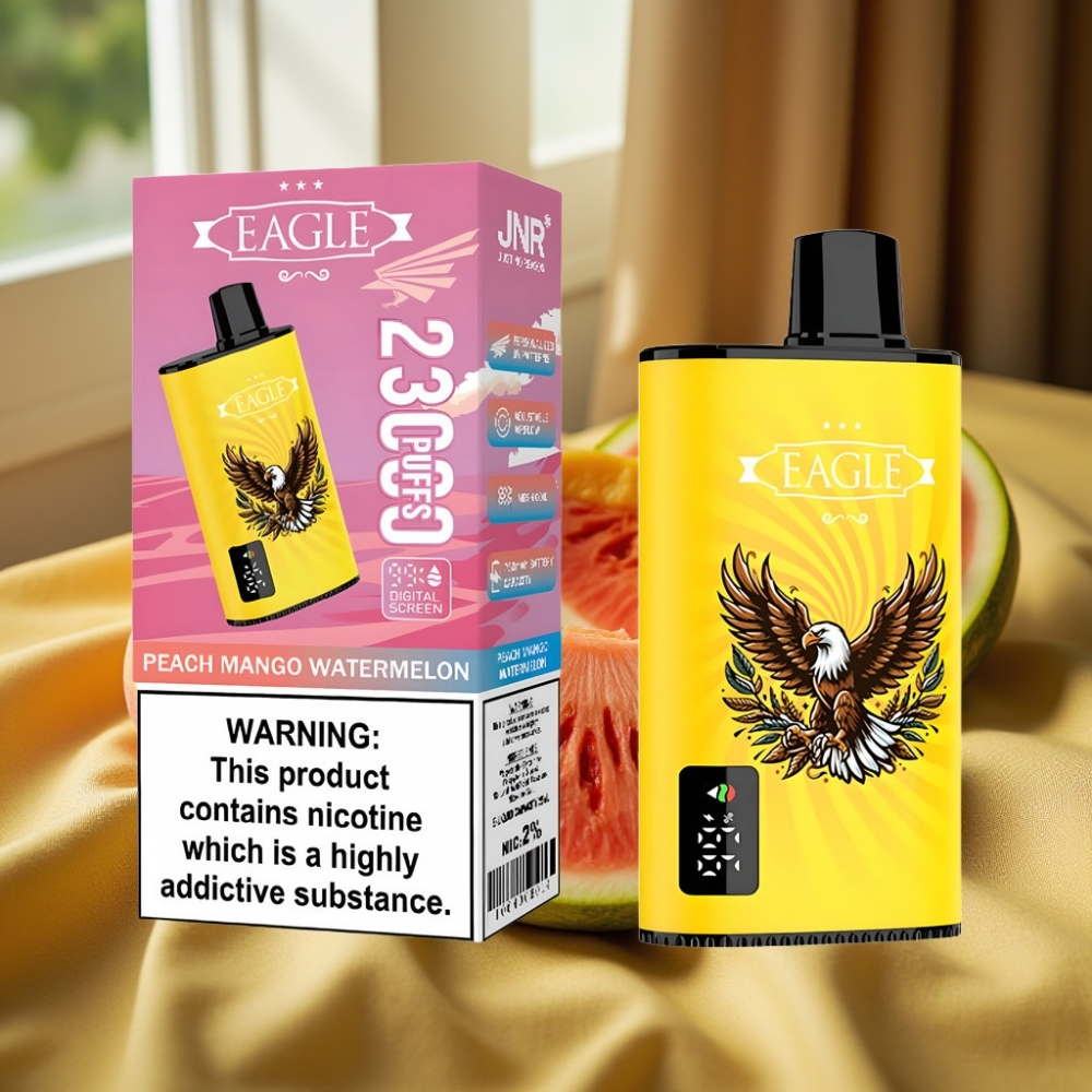 JNR EAGLE Smart 23000 Puffs Digital Screen Peach Mango Диня