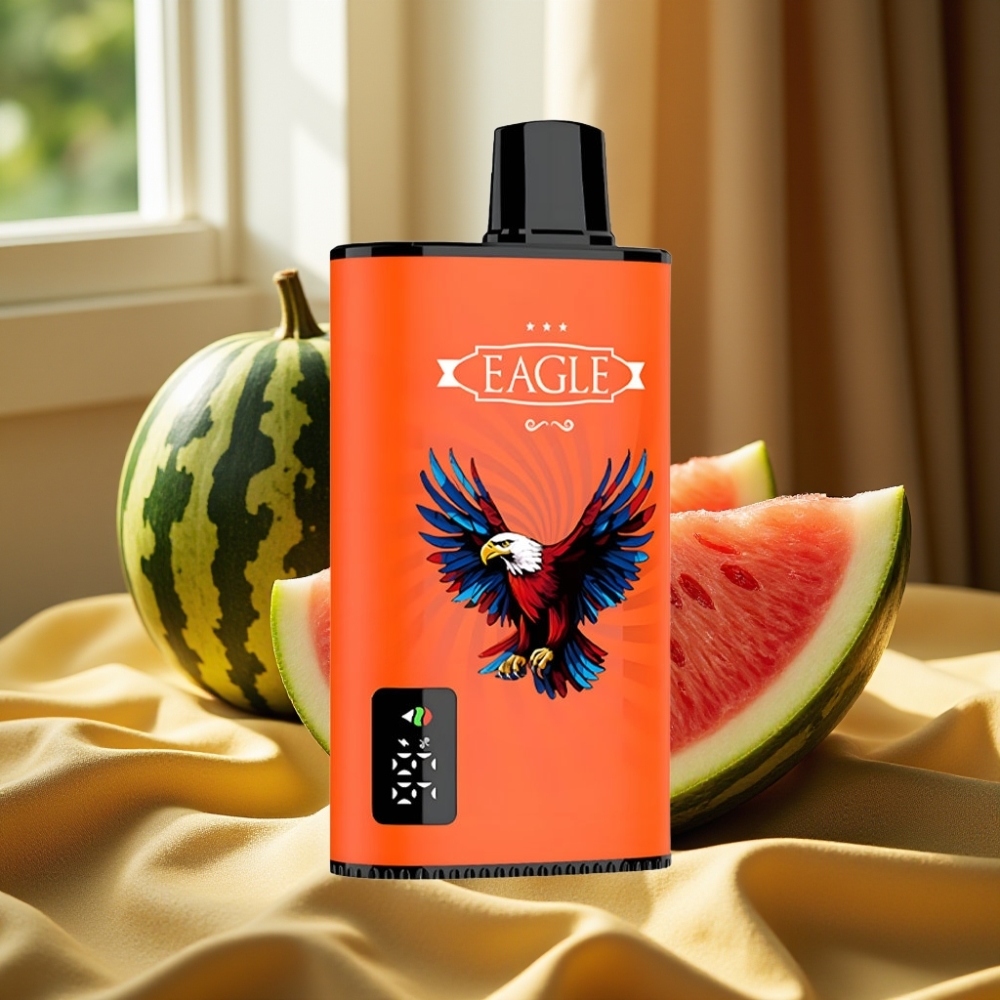 JNR EAGLE Smart 23000 Puffs Disposable Vape Диня Dъвка с Digital Screen & Adjustable Airflow