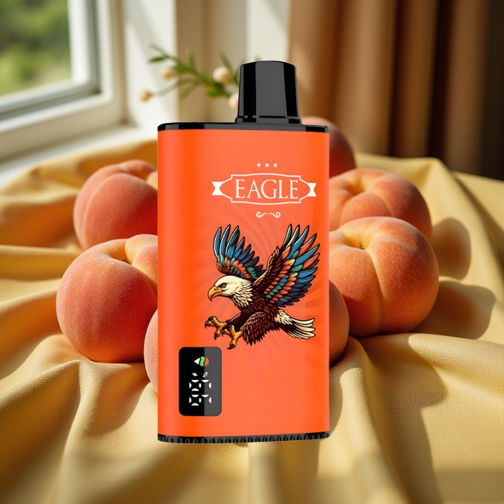 JNR EAGLE Smart 23000 Puffs Disposable Vape Сочни праскови Digital Screen 25ml