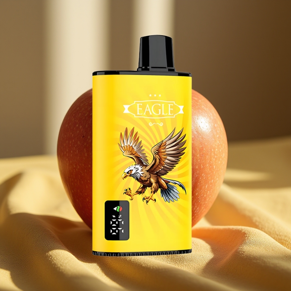 JNR EAGLE Smart 23000 Puffs Disposable Vape Двойна Ябълка Digital Screen Adjustable Airflow