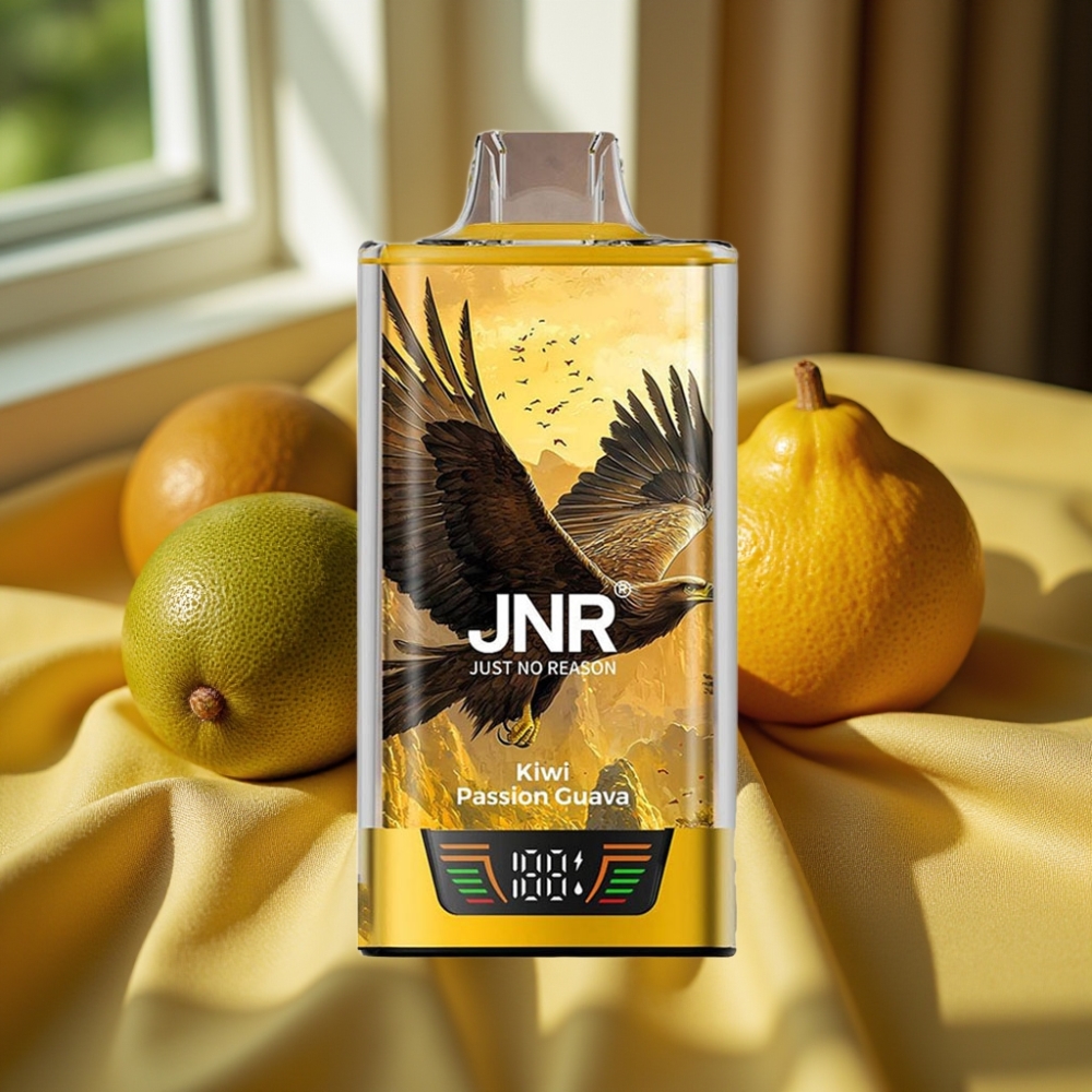 JNR Falcon Pro 28000 Disposable Vape Киви Пъшн Гуава 30ml USB Type-C