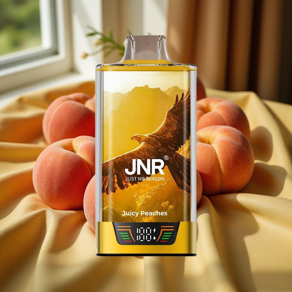 JNR Falcon Pro 28000 Disposable Vape Сочени Праскови 30ml USB Type-C