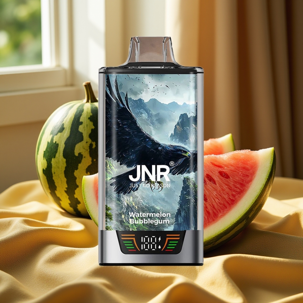 JNR Falcon Pro 28000 Disposable Vape Диня D bubblegum USB Type-C Smart Display