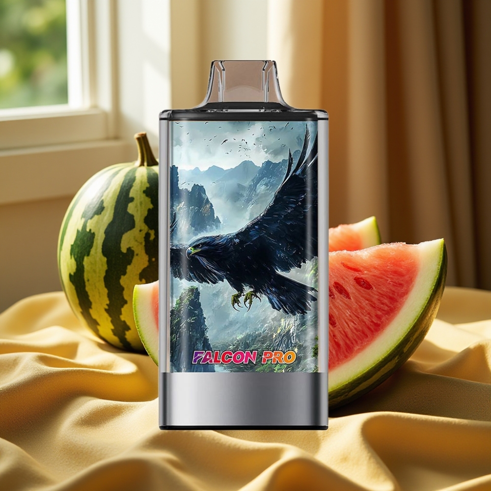 JNR Falcon Pro 28000 Disposable Vape Диня D bubblegum USB Type-C Smart Display