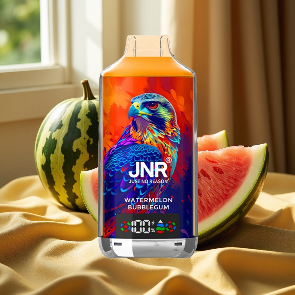 JNR Falcon X 18000 Puffs Digital Display Диня Dubble Gum