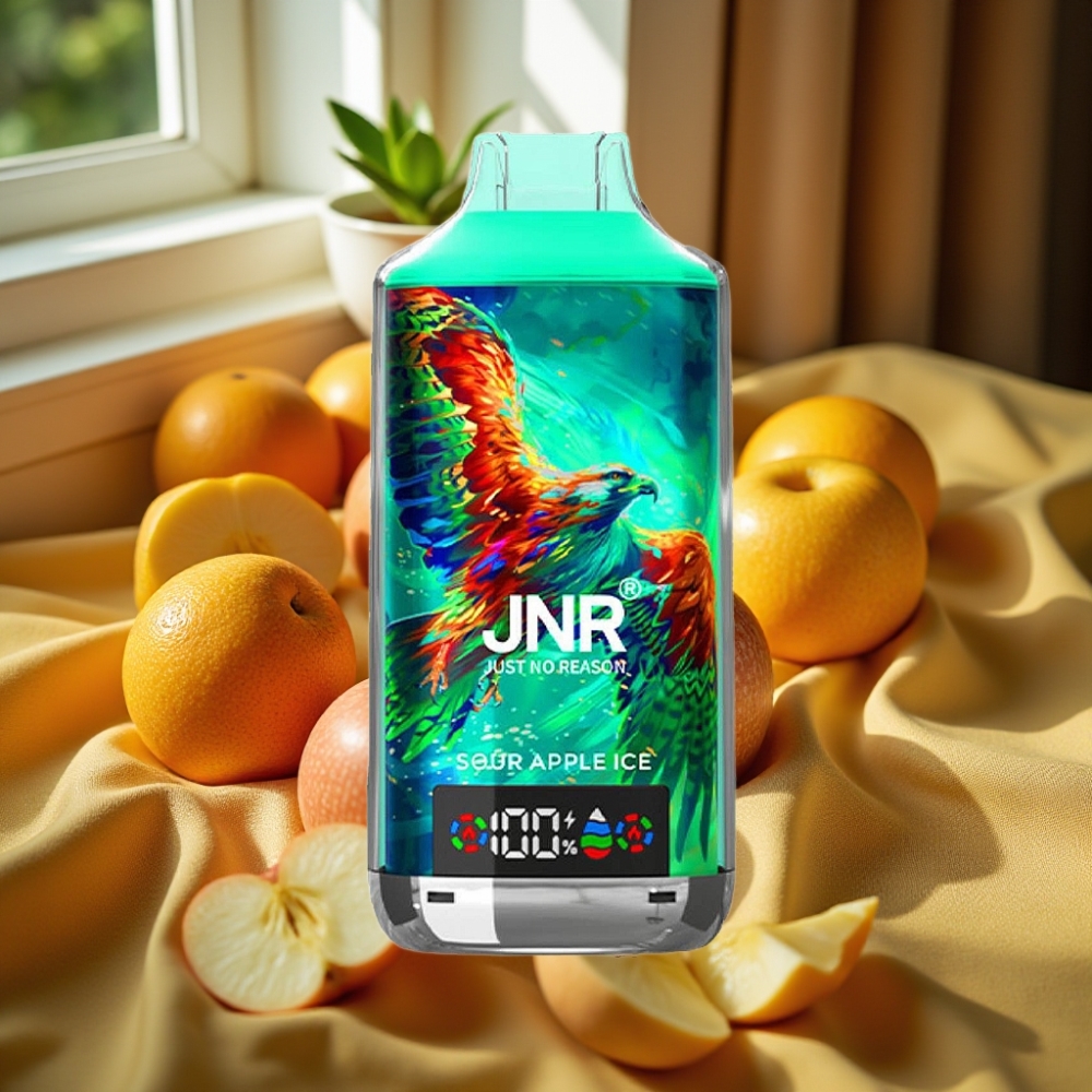 JNR Falcon X 18000 Puffs Dual Mesh Сметанково Ябълково Ледено