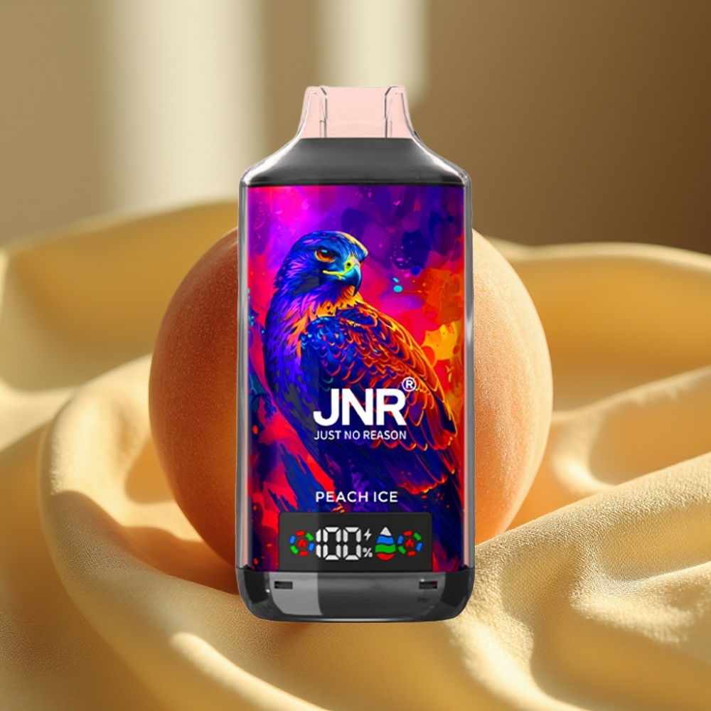 JNR Falcon X 18000 Puffs Dual Mesh Peach Ice