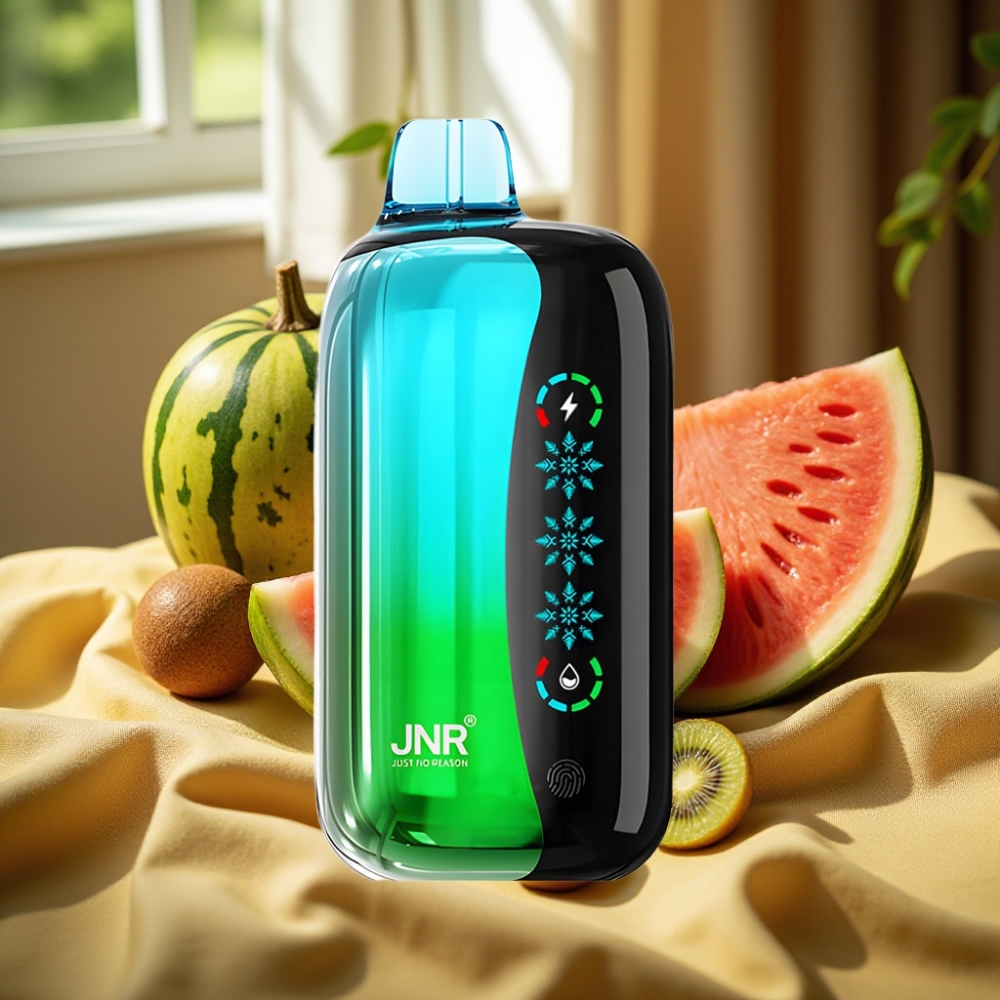 JNR Flex Ice 21000 Puffs Киви Диня Лед Touch Screen Airflow