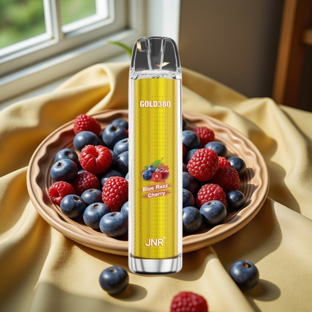 JNR Gold380 6000 Пуфове 1500mAh Батерия Синьо Черешово