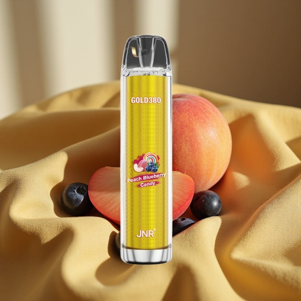 JNR Gold380 6000 пуфса 1500mAh Peach Праскова Blueberry Боровинка