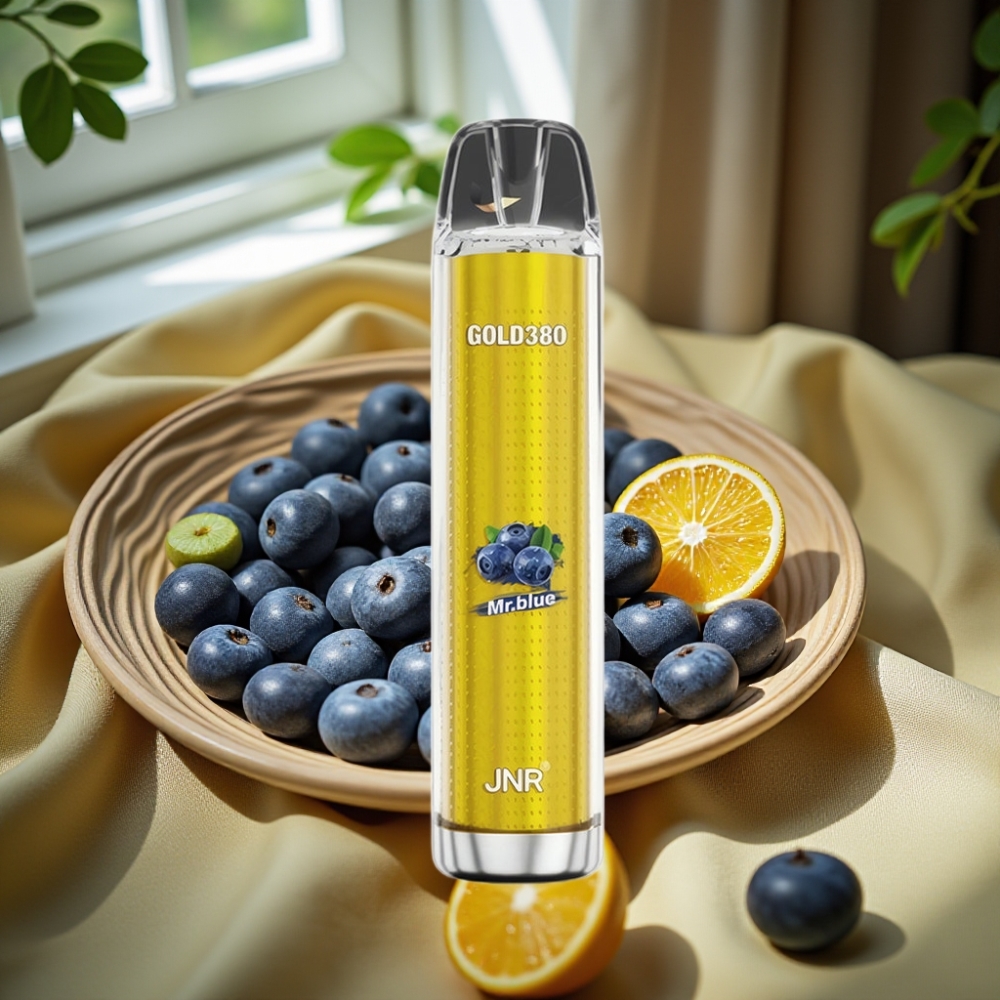 JNR Gold380 6000 Puffs 1500mAh Disposable Vape Господин Синьо