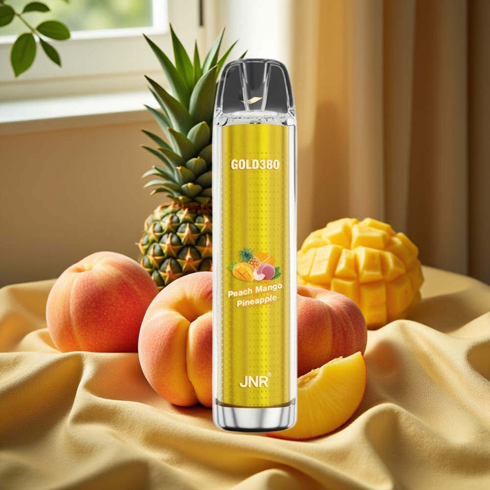 JNR Gold380 6000 Puffs 1500mAh Праскова Манго Ананас