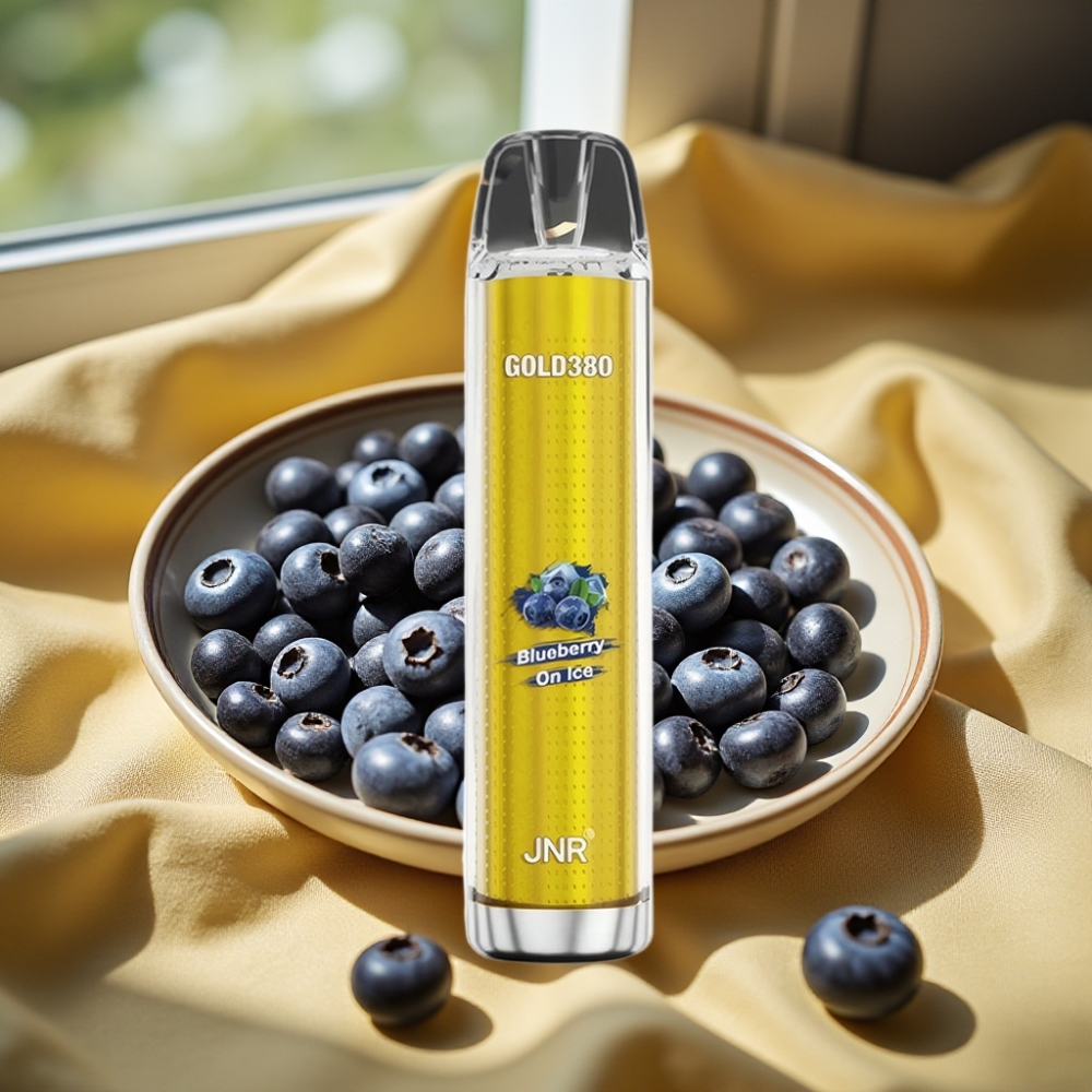 JNR Gold380 6000 Puffs 1500mAh Диспейсъбъл Вейп Боровинка На Лед