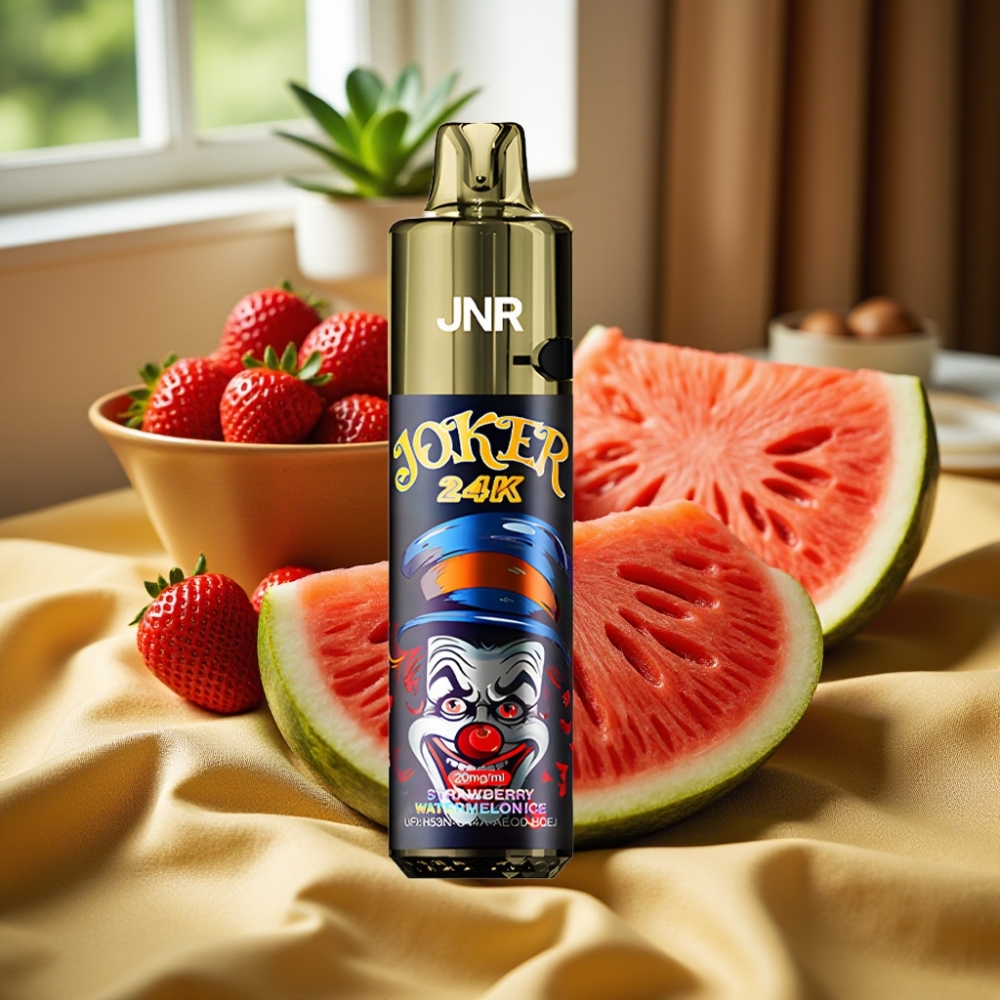 JNR Joker 24K Puffs 800mAh Disposable Vape Ягода Диня Лед