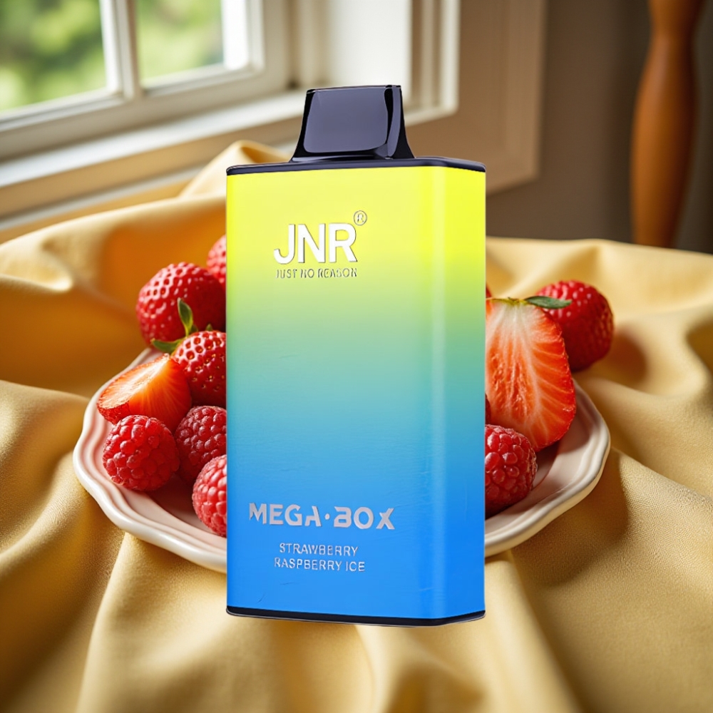 JNR Mega Box 25000 Puffs Dual Mesh 30ml Ягода Лед Ягодов сладолед с малина