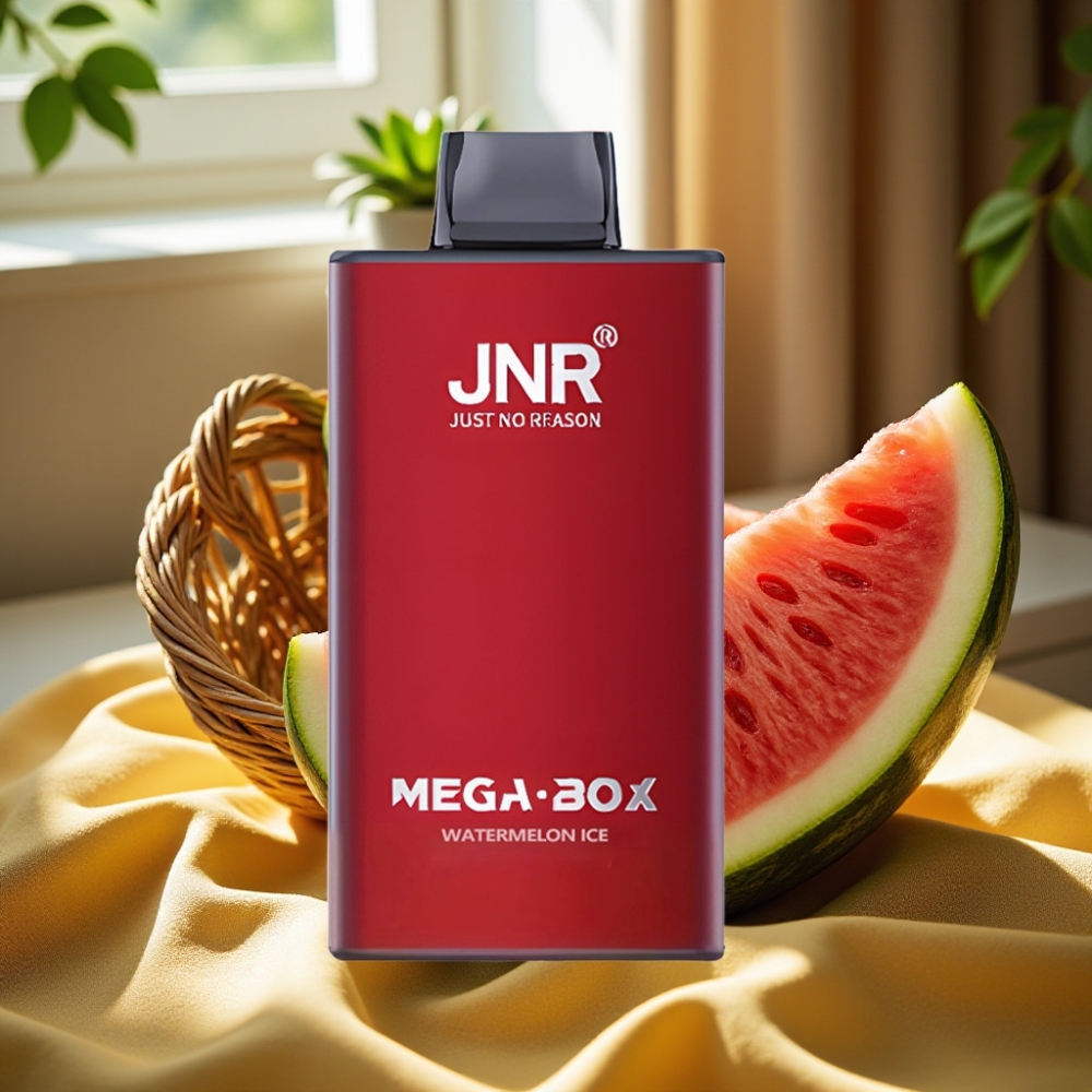 JNR Mega Box 25000 Puffs Dual Mesh 30ml Диня Лед