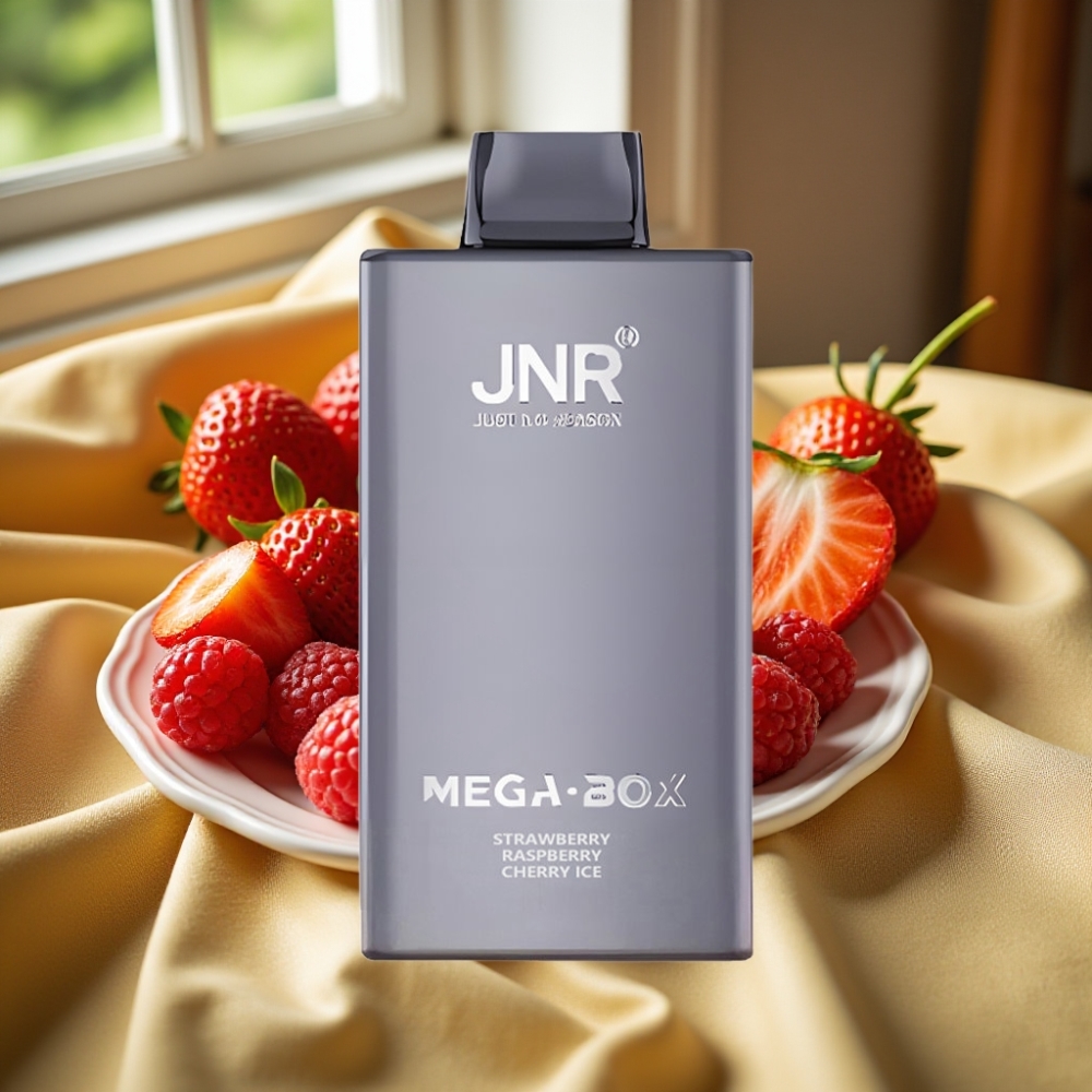 JNR Mega Box 25000 Puffs Dual Mesh 30ml Ягоди Лед