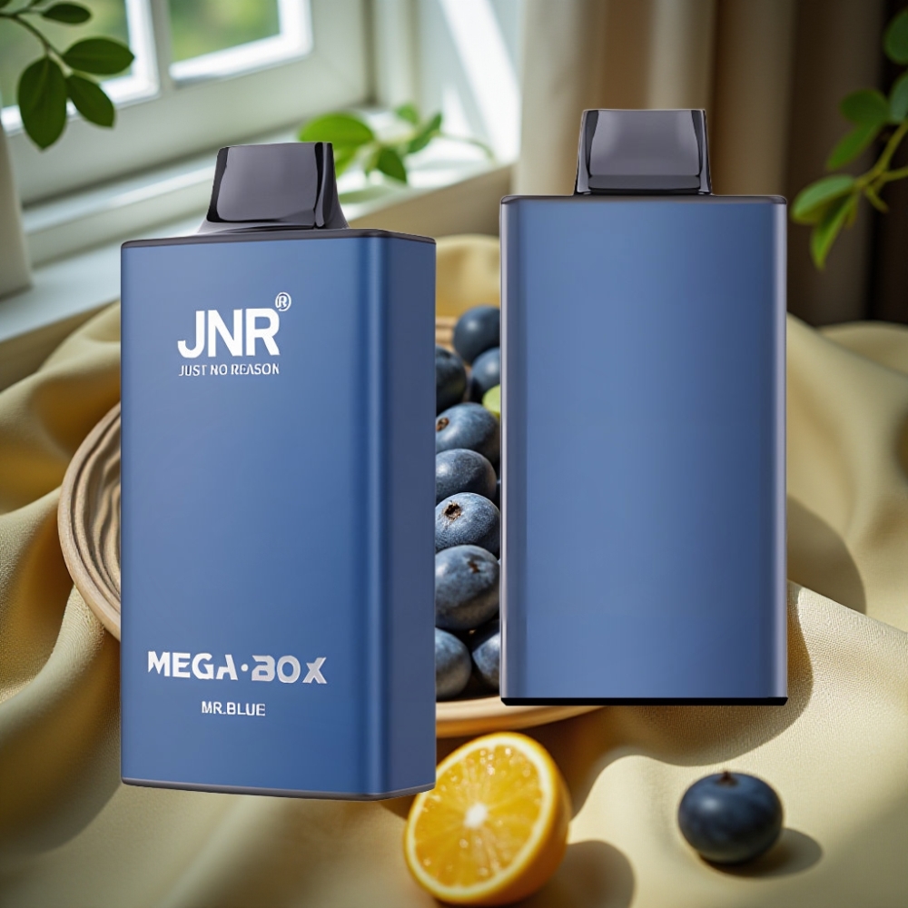 JNR Mega Box 25000 Puffs Dual Mesh Голям Син Disposable Vape
