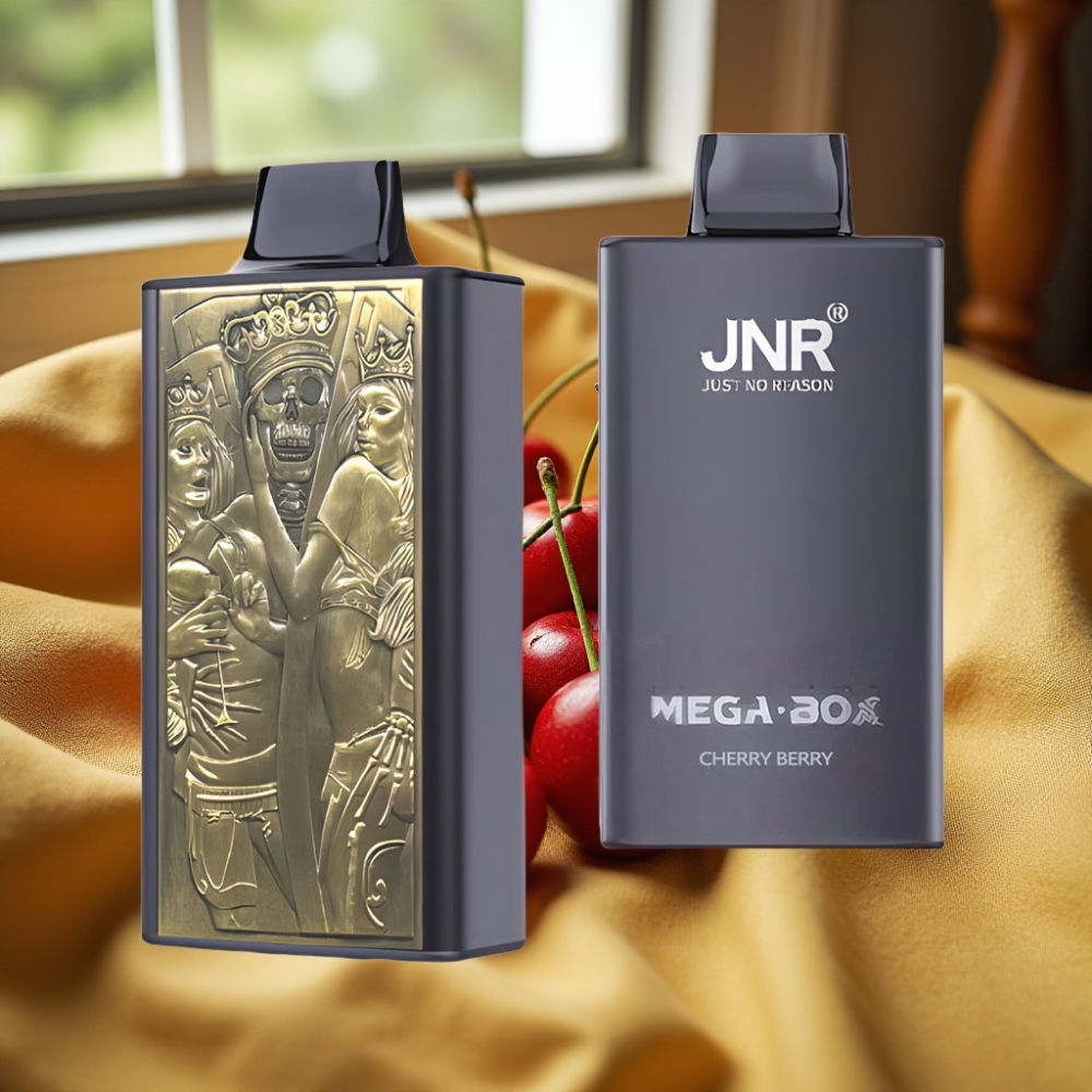 JNR Mega Box 25000 Puffs Dual Mesh Disposable Vape Череша-Боровинка