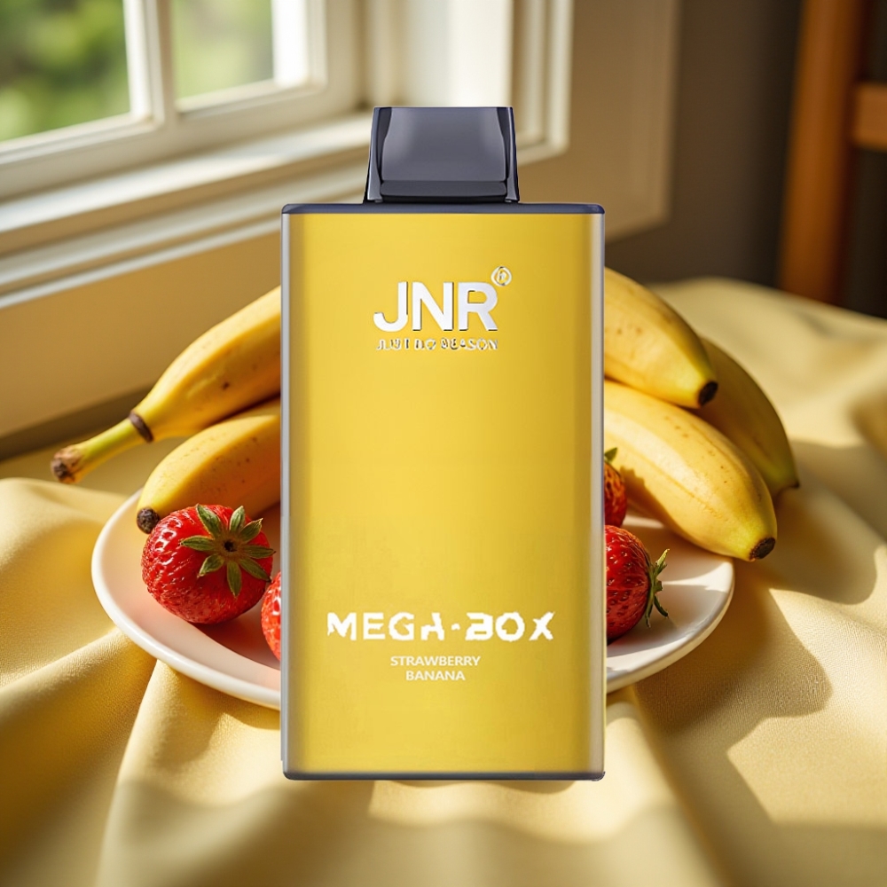 JNR Mega Box 25000 Puffs Dual Mesh Disposable Vape Ягода Банан