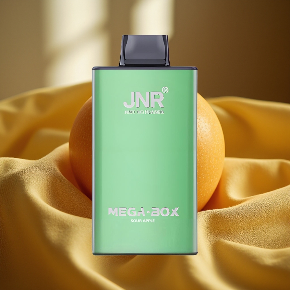 JNR Mega Box 25000 Puffs Dual Mesh Светло Зелено Ябълко