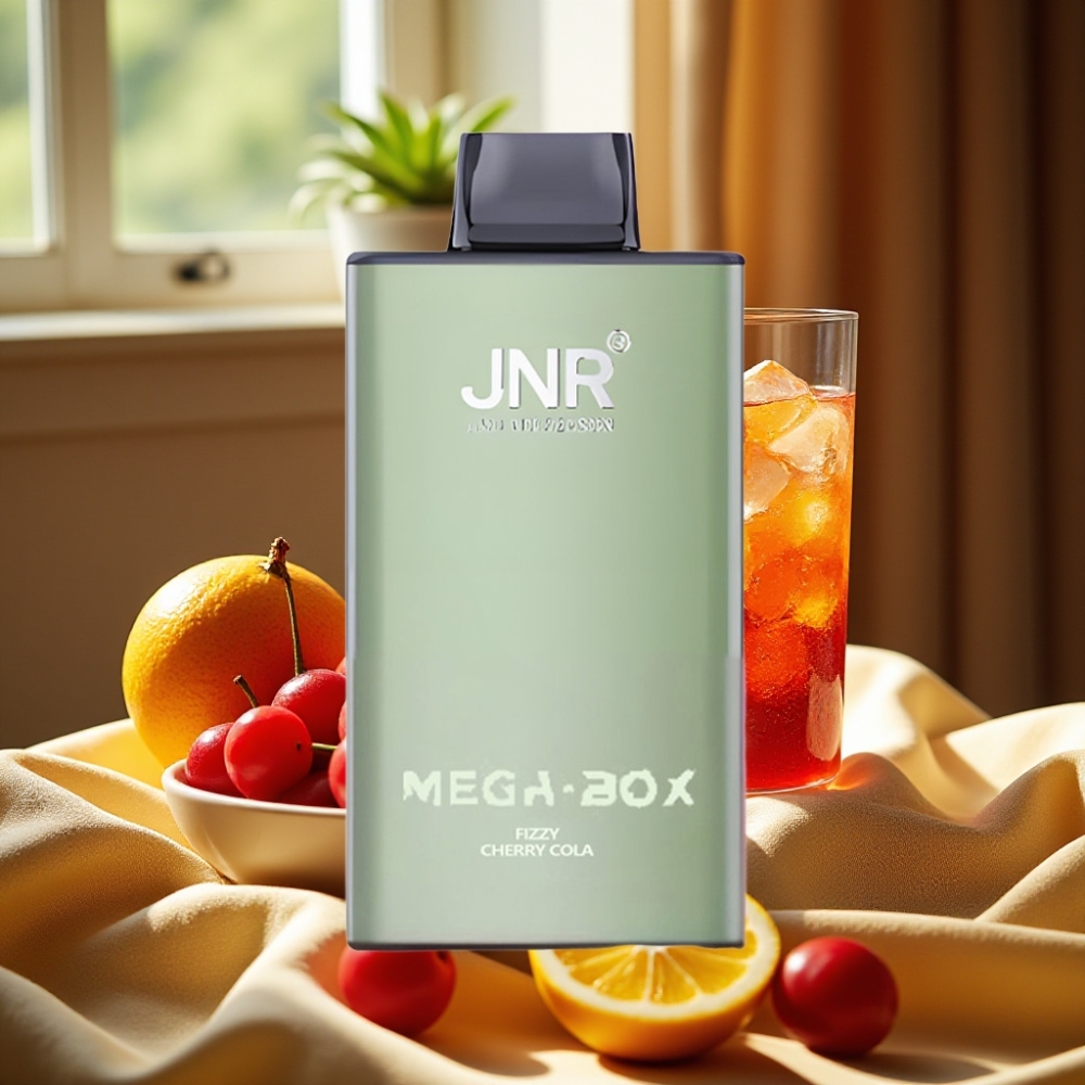 JNR Mega Box 25000 Puffs Dual Mesh Type-C Газирана Черешова Кола