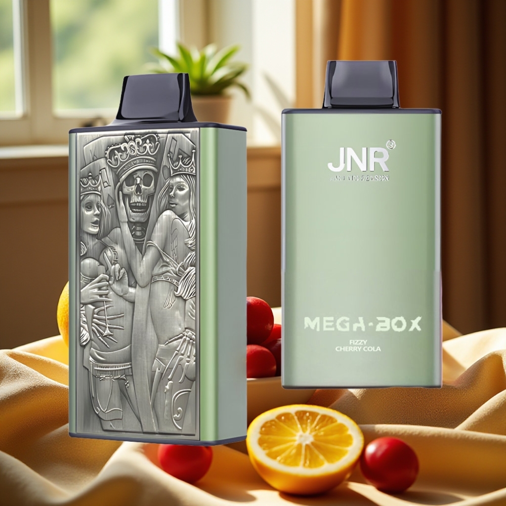 JNR Mega Box 25000 Puffs Dual Mesh Type-C Газирана Черешова Кола