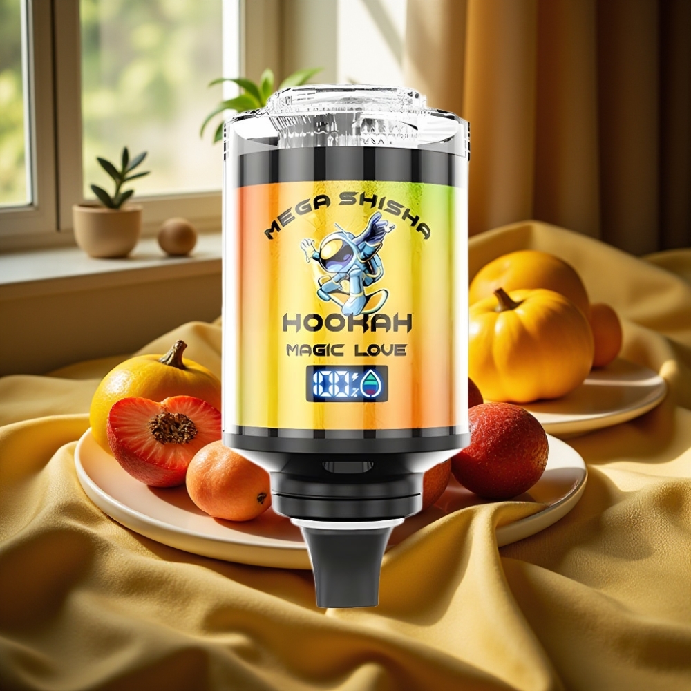 JNR Mega Shisha Hookah 100K Вълшебна Любов 2200mAh Тип-C