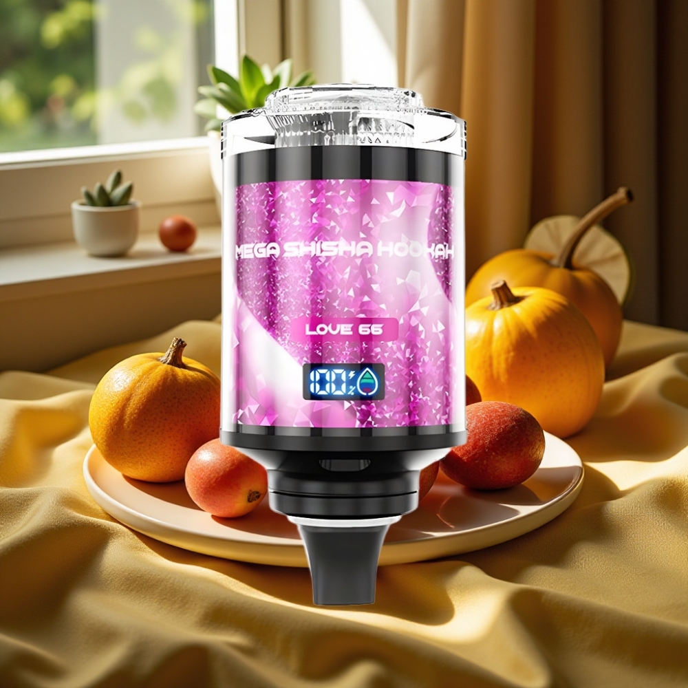 JNR Mega Shisha Hookah 100K Desktop Любов 66 60ml 2200mAh