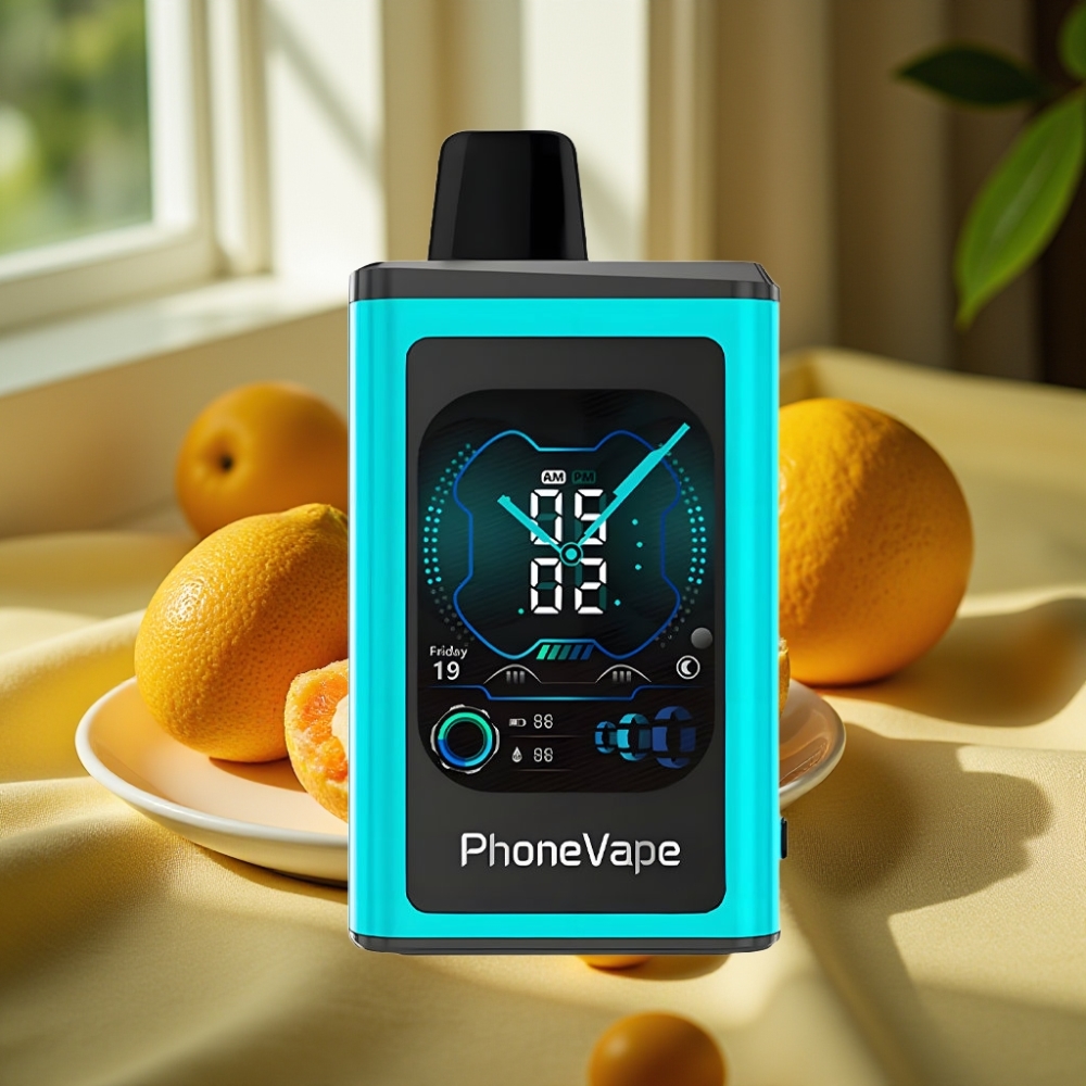 JNR PhoneVape 30000 пуфове Disposable Vape Маями Мента Adjustable Airflow