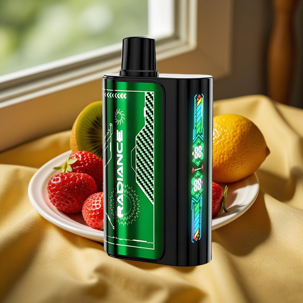 JNR Radiance 31000 пуфове Двойна мрежеста намотка Ягода Киви