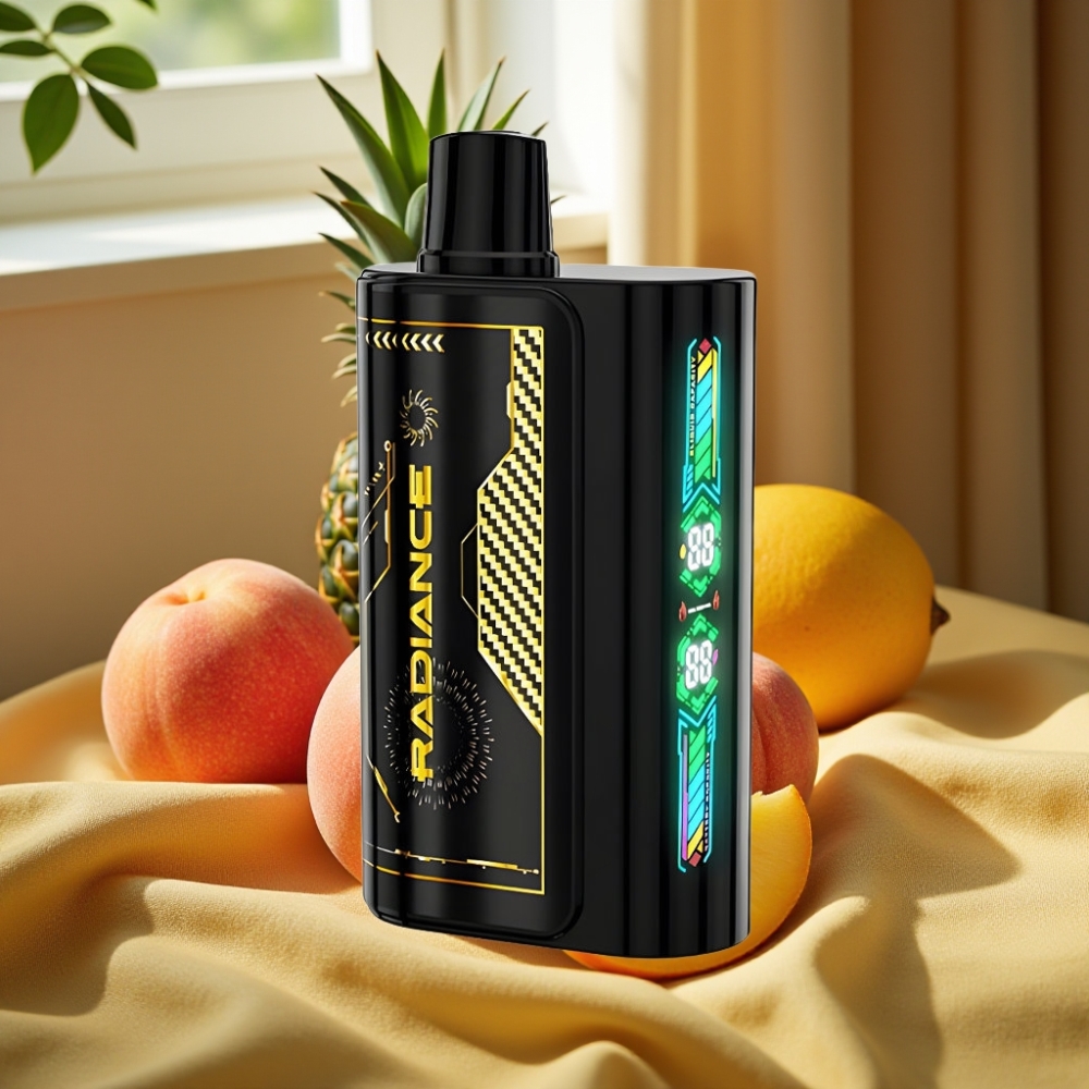JNR Radiance 31000 Puffs Dual Mesh Peach Mango Ананас Disposable Vape
