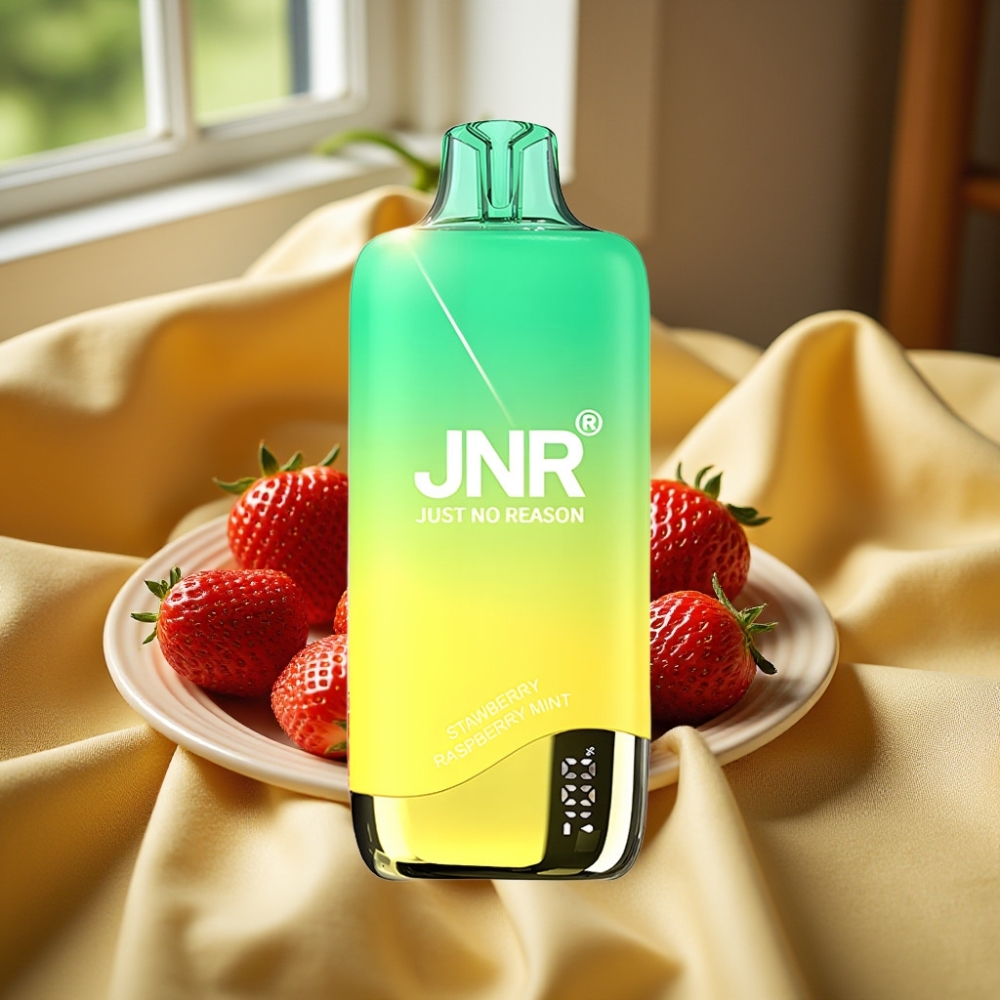 JNR Rainbow 10500 Puffs 18ml Ягода Прасковамента Disposable Vape